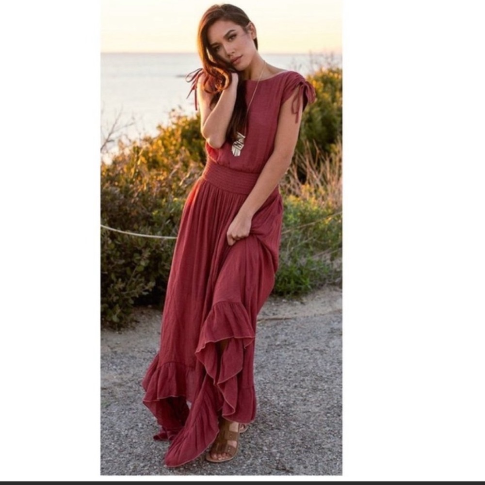NWT Joyfolie Gia dress in Marsala size large